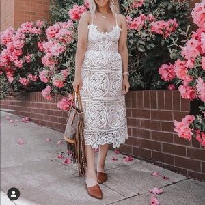 Chicwish Lace Up Dress